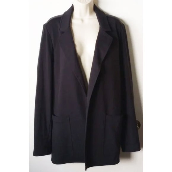 Athleta Eastbound Blazer 16 Black EUC - Picture 2 of 6